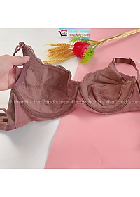 Áo ngực mỏng không có mút, có gọng form quả vừa, cup B, ANNY Thái Lan 1207