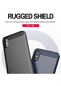 Ốp lưng chống sốc vân kim loại cho Xiaomi Redmi 9A hiệu Likgus (bảo vệ toàn diện, chống va đập) - hàng nhập khẩu