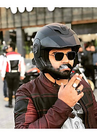 Mũ Bảo Hiểm 3/4 Hai Kính LS2 OF570 Verso