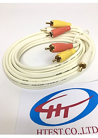 dây av 3 đầu hoa sen ,đồng nguyên chất ,Hàng Chính Hãng.