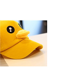 Mũ lưỡi trai vịt cho bé trai bé gái từ 1-7 tuổi vải nhung 5 màu