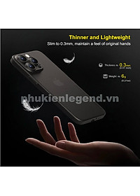 Ốp lưng Memumi siêu mỏng 0.3mm cao cấp dành cho iPhone 14 Pro , 14 Pro Max , 14 Plus , 14 - hàng chính hãng)
