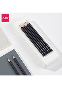 Bút chì phác thảo phiên bản cao cấp Deli - 2H, HB, 2B, 4B, 6B, 8B - 1 chiếc - S998