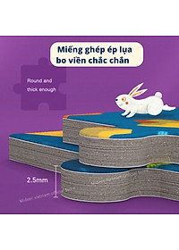 Đồ chơi xếp hình ghép hình puzzle dạng hình tròn Mideer - Chủ đề Khu rừng (150 mảnh ghép)