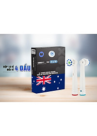 Cho máy Oral B Braun, bộ 4 Đầu Bàn Chải đánh răng điện thay thế MIHOCO EB60-P New Gum Care, sợi cước siêu mềm, cho răng lợi nhạy cảm