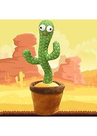 Cây Xương Rồng Nhảy Múa Nhái Giọng Sạc Pin