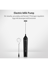 Xiaomi youpin Máy Đánh Trứng / Sữa / Cà Phê Chạy Điện Hình Tròn mini Chất Liệu Cấp Thực Phẩm