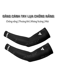 Ống Găng Cánh Tay Che Nắng Chống Tia cực tím Cycling đạp xe đạp chất liệu vải thoáng khí, thấm hút mồ hôi (nhiều size) Mai Lee