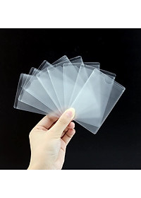 Combo 5 Túi Ví Đựng Bảo Vệ Chống Xước Thẻ ATM, Card Visit, CMND, Driver License Bằng Lái Xe Trong Suốt - Loại 1 Chính Hãng MINIIN