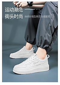 Giày thể thao nam đế êm nhẹ, thoáng khí đế cao su đúc, chống trơn trượt hạn chế mòn  – BEE GEE - GNA2030