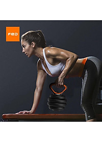 Bộ Tạ Tay (6 in 1) Composite FED Kết hợp tạ đẩy(20 kg)Đa Năng Cao cấp --- hàng chính hãng.