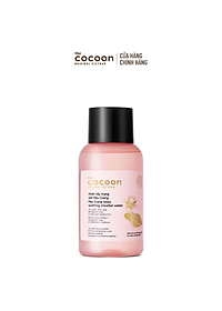 Nước Tẩy Trang Sen Hậu Giang Sạch Bụi Siêu Mịn PM1.0, Có Prebiotics Dịu Êm Cho Da Rất Nhạy Cảm Cocoon 140ml