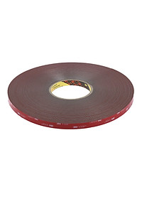 Băng keo 2 mặt cường lực siêu dính màu xám VHB GPL-110 3M dài 11m - nhiều kích thước, dán logo, đồ chơi xe, dán được nhiều bề mặt như nhựa, thủy tinh