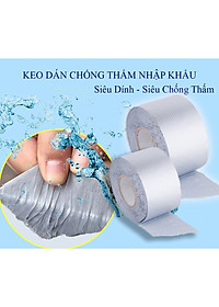 Băng Keo Chống Thấm, Chống Dột Dán Siêu Dính Trên Mọi Bề Mặt, Dán Mái Tôn, Dán Tường, Dán Ống Nước - PucaMart