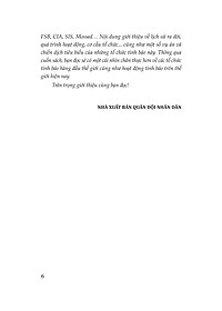 Tình Báo, Gián Điệp - Các Tổ Chức Tình Báo Hàng Đầu Thế Giới