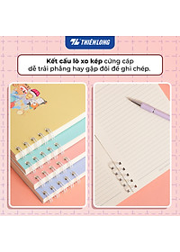 Sổ lò xo đường kẻ ngang 7mm A5 Thiên Long