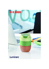 Ly Thủy Tinh Có Nắp Luminarc Coffee Cup Green 350ML - V2210