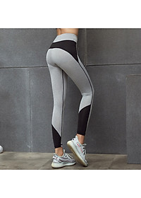 Quần tập gym, yoga cạp cao legging co dãn 4 chiều Sportslink Angle Link AD2606