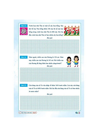 Sách Giải Toán Có Lời Văn Lớp 3 - Chương Trình Mới (1 Cuốn) - Bản Quyền