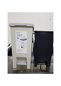 Thùng rác đạp chữ nhật Hiro 30L (Kèm ruột) - Chính hãng INOCHI