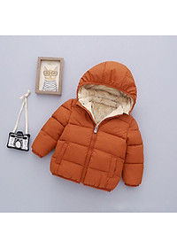 Áo khoác lông cừu  siêu ấm siêu nhẹ dành cho bé trai bé gái