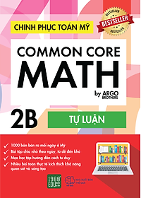 Sách Chinh Phục Toán Mỹ - Common Core Math (Tập 2B)