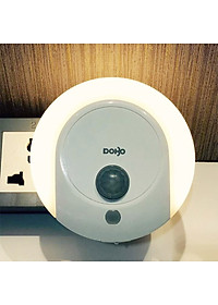 Đèn Ngủ LED Kèm Cảm Ứng Cơ Thể Thông Minh Dobo Electric Korea - Trắng