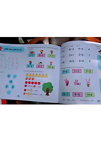 Sách TOÁN TIỀN TIỂU HỌC - Cộng trừ trong phạm vi 10, phạm vi 20