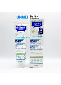 Kem Dưỡng Da Cho Trẻ Sơ Sinh & Em Bé Và Cả Gia Đình Da Chàm Mustela (150ml) Phiên Bản Mới