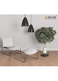 Đế Lót Chậu Cây Có Bánh Xe Cao Cấp ANKAN Hình Tròn Màu Xám Đen R30Cm Tải trọng 150 Kg Gỗ Tràm Bông