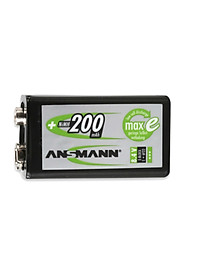Pin sạc 9V - 200mAh ANSMANN - Hàng Nhập Khẩu
