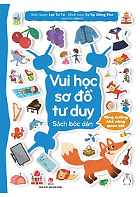 Combo Vui Học Sơ Đồ Tư Duy: Sách Bóc Dán (6 Cuốn)