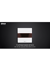Tủ Điện Âm Tường Cao Cấp 4, 6, 9 Module SIMON - SET65CS