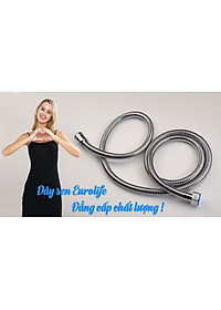 Dây sen chịu áp lực cao Eurolife EL-DS150 (Trắng bạc)