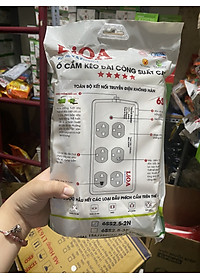 Ổ cắm kéo dài LiOA công suất lớn 6 ổ cắm (6SS2.5-2 6SS2.5-3)