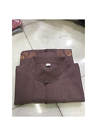 Đồ Lam Đi Chùa # Nam # Lãnh Tụ Thêu Túi Áo