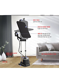 Bàn ủi hơi nước đứng Tefal IXEO Plus QT1510E0- 2980W - Hàng chính hãng