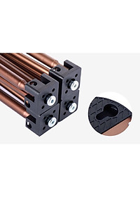 Bàn dã ngoại cắm trại Naturehike campoutvn xếp gấp gọn NH16Z016 du lịch khung nhôm nhẹ bề mặt chắc chắn A104