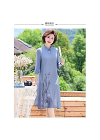 ️Có Big Size️ Đầm Trung Niên Sang Trọng Cho Mẹ Dự Tiệc , Váy Trung Niên Làm Quà Tặng Mẹ Ý Nghĩa