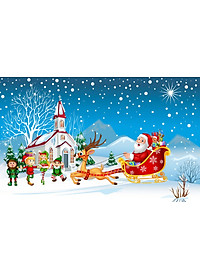 Bộ tranh xếp hình 150 mảnh – Happy Christmas