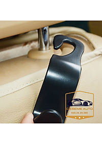 Móc Treo Đồ Chữ S Gắn Sau Ghế Ô Tô Xe Hơi, Nhựa ABS Cao Cấp An Toàn, Tiện Lợi, Hàng Dày Loại 1 - Hàng Nhập Khẩu