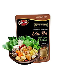 Nước Dùng Hoàn Chỉnh Barona - Lẩu Bò 164g