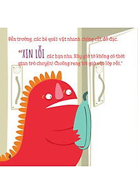 Sách Bé Tự Rèn Tính Tốt: Bé Quái Vật Biết Xin Lỗi