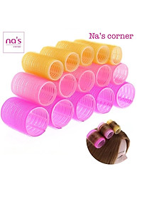 Lô quấn tóc tự dính cuốn uốn phồng tóc mái nhựa (1 cái)