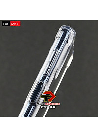 Ốp lưng dẻo trong chống sốc dành cho SamSung Galaxy M51 - Hàng nhập khẩu