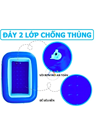 [EN71- chất liệu không đoc hại] BỂ bơi Phao cho bé -Đủ Các Kích Cỡ -Siêu Dày - An toàn cho bé