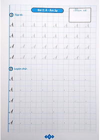 Vở Luyện Viết Chữ Đẹp Lớp 2 - Tập 1 (Biên Soạn Theo Chương Trình Sách Giáo Khoa Mới)