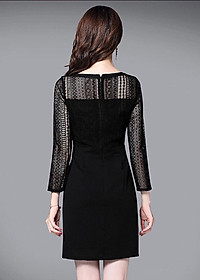 Đầm Công Sở Nữ Phối Ren