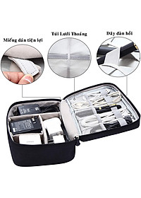 Túi Đựng Phụ Kiện Công Nghệ Chống Nước, Chống Sốc Cao Cấp – Chọn Màu - Túi Bảo Vệ Phụ Kiện Điện Thoại Máy Tính Bảng Laptop Tai Nghe Cáp Sạc Củ Sạc Pin Dự Phòng Chính Hãng Dododios