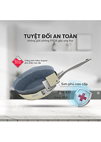 Chảo Inox liền khối Elmich Hera